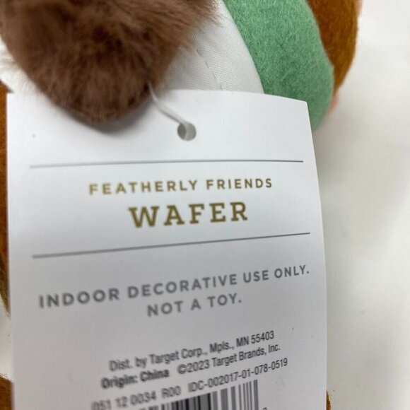 Target Wondershop Fabric Bird WAFER Christmas 2023 Holiday Decor Collectible - Picture 8 of 8